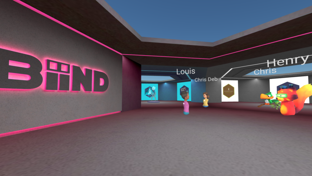 The team has worked hard pioneering many things over the past two years. Most importantly, we have created a platform that truly makes the metaverse practical and useful for people. Individuals and organizations will soon be able to sign up for BiiND, build their own HiiVE, and have a presence in the metaverse! Thank you for taking the time to read our story,  join us in creating the next chapter.
Sincerely ~ The Team