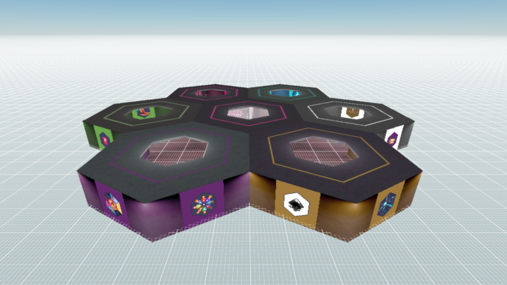 They say that necessity is the mother of invention, and that's exactly what happened with BiiND. We wanted to offer a metaverse presence that was infinitely scalable.  We received our inspiration from bees.  Bees use a series of hexagonal cells to build their hives. The BiiND HiiVE was born giving people that place that could easily expand and grow.