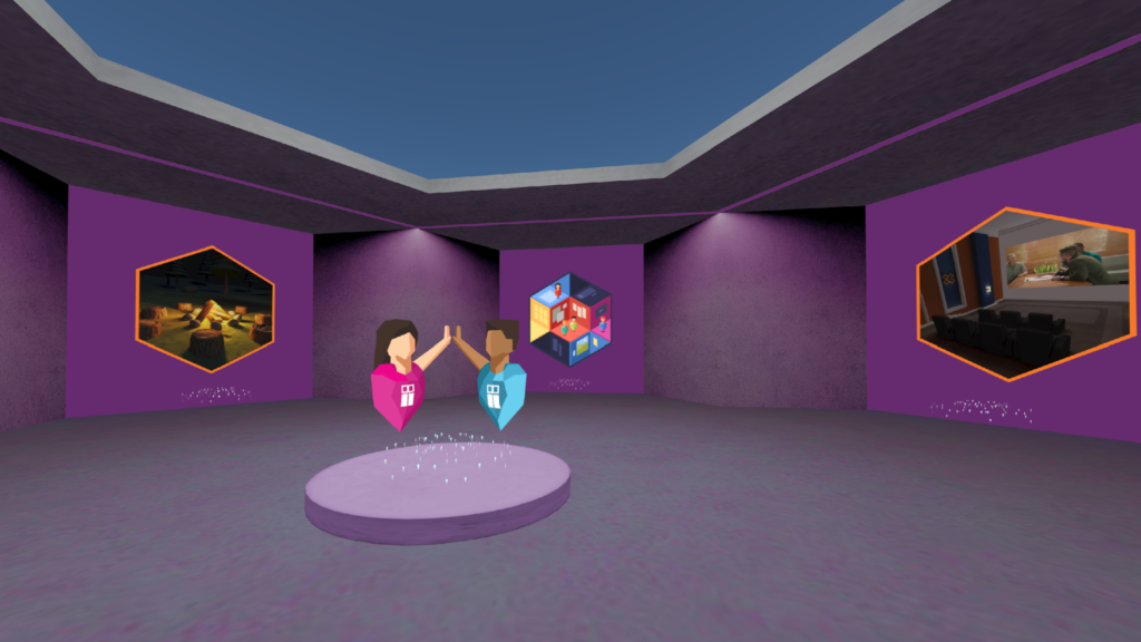 The metaverse can be anything you can imagine. Want to watch a movie on the moon, have a meeting on the top of a snow covered mountain, hang out with friends in front of a campfire, or memorize the Lord’s Prayer on the Mount of Beatitudes? All those are possible within the SPACES cluster. We are excited for new builders to join BiiND and create more spaces for the community.